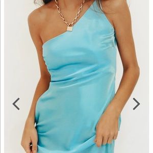 Verge Girl Chase The Night Bias Cut Mini Dress